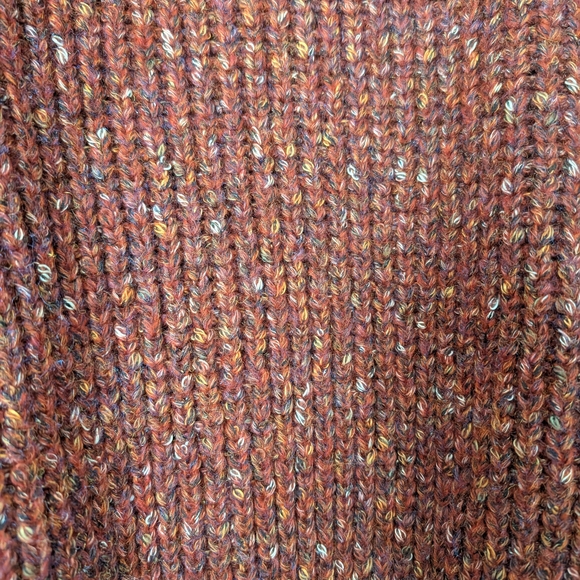 Cozy Red Turtleneck Sweater - Picture 4 of 6